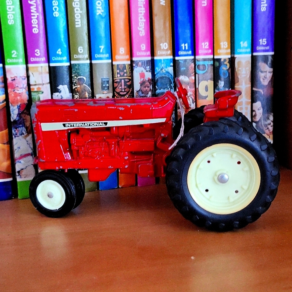 Vintage International Harvester  Red Tractor